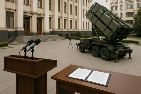 Editorial image for US Grants Ukraine Ability to Co-Produce Patriot Missiles