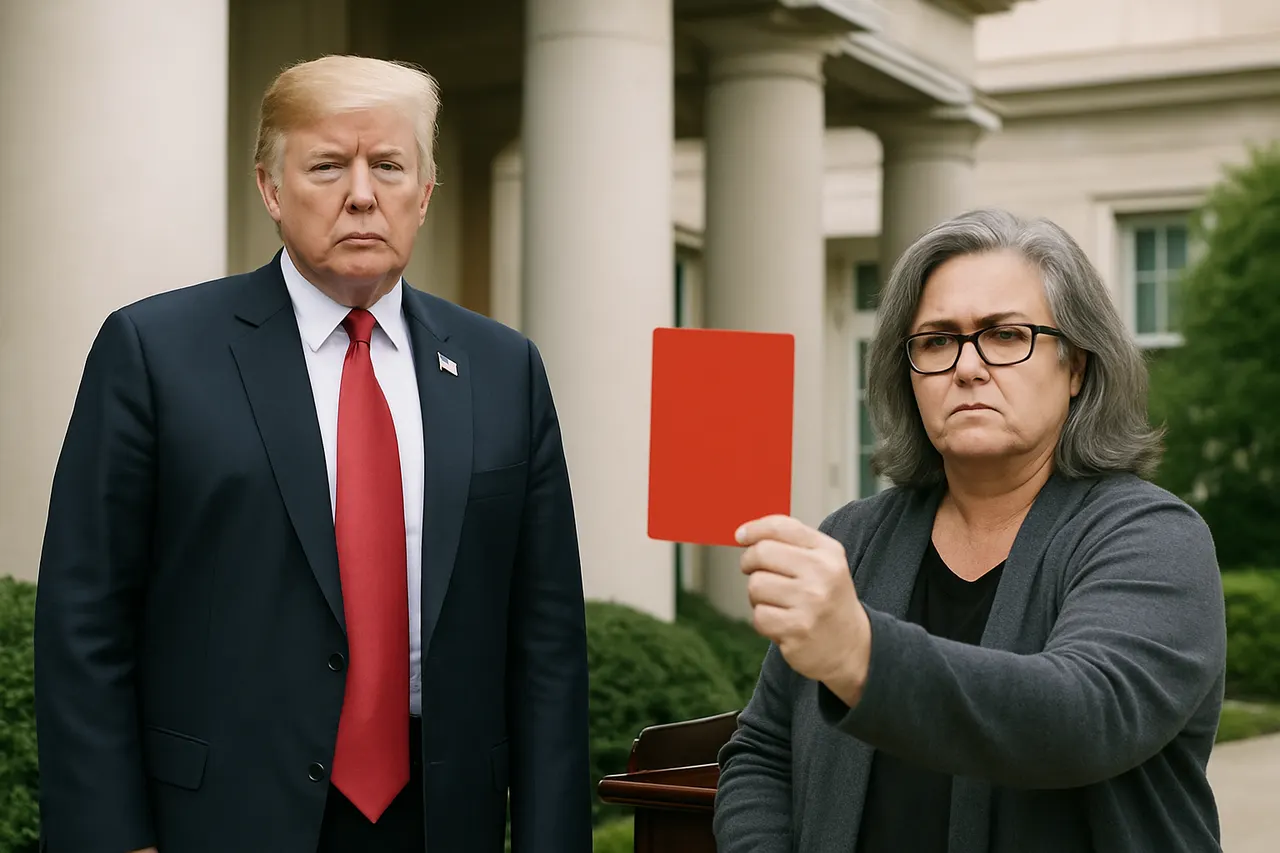 Editorial image for Rosie O'Donnell Criticizes Trump’s Intervention in FIFA Over US Soccer Star’s Red Card