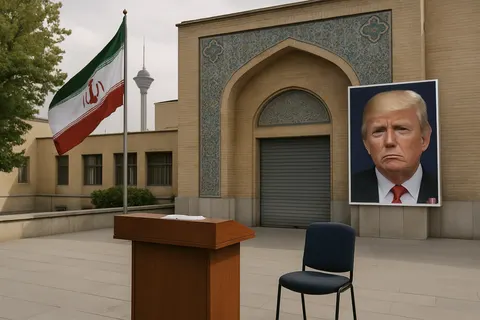 Editorial image for Trump Declares Himself Iran’s No. 1 Target, Says He ‘May Be Gone’