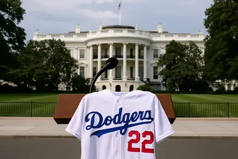 Editorial image for Los Angeles Dodgers to Visit White House on July 23 to Celebrate Back-to-Back World Series Wins