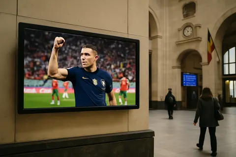 Editorial image for France Defeats Morocco 2-0 to Reach World Cup Semifinals
