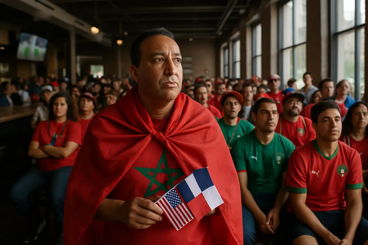 Editorial image for Moroccan Community in Boston Gathers to Watch World Cup 2026 Quarter-Final Against France