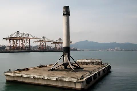 General business and trade setting with a clear real-world economic focal point.