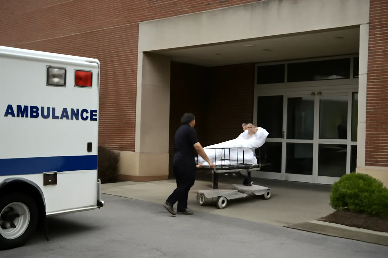 Grounded editorial scene illustrating Kentucky Republican Senator Mitch McConnell disclosed that a fall was the cause of his recent hospitalization, addressing ongoing concerns about his health.