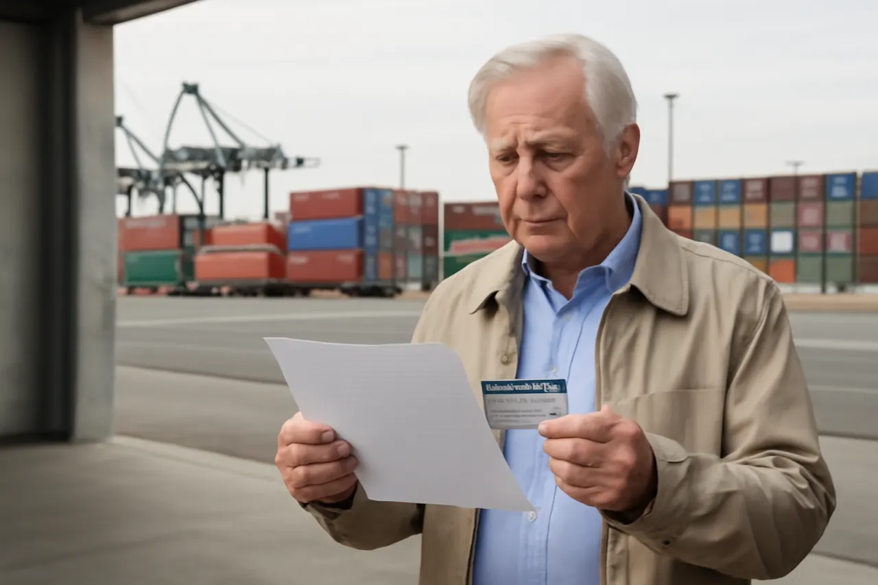 General business and trade setting with a clear real-world economic focal point.