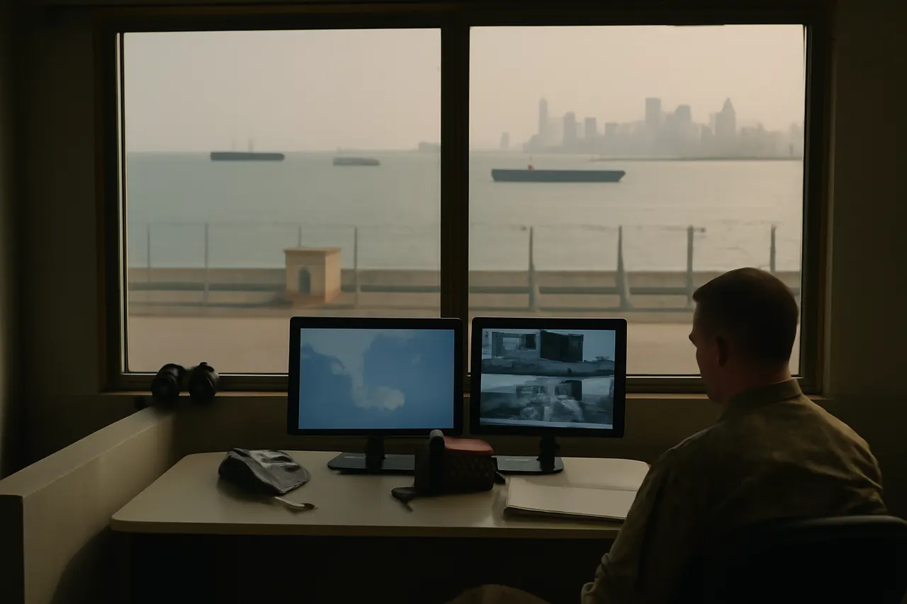 Grounded editorial scene illustrating As U.S. forces strike Iranian targets near the Strait of Hormuz, diplomatic and strategic challenges persist with no easy solutions.