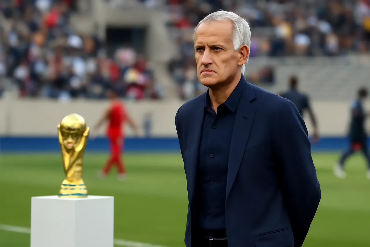 Grounded editorial scene illustrating As France and Spain gear up for their men's World Cup semi-final in Dallas on July 14, 2026, France emphasizes unity and resilience against racism, while Spain draws on historical strength.