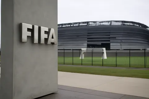 Grounded editorial scene illustrating An altercation between Argentinian and Spanish players marred the conclusion of the 2026 World Cup final in New Jersey, prompting FIFA to launch a disciplinary investigation.