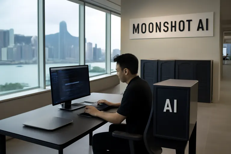 Editorial image for Chinese AI Startup Moonshot AI Plans Hong Kong IPO Amid Rising Valuation