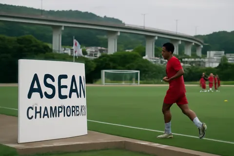Grounded editorial scene illustrating Head coach Gavin Lee emphasizes the importance of a challenging pre-season in Japan to ready the team for upcoming ASEAN Hyundai Cup matches.