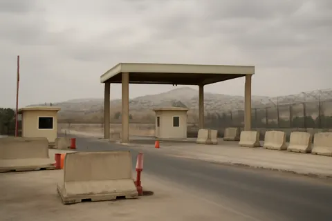 Grounded editorial scene illustrating Iranian missile strikes on Jordanian territory highlight growing risks for Jordan, a key US ally, as tensions escalate in the Middle East.