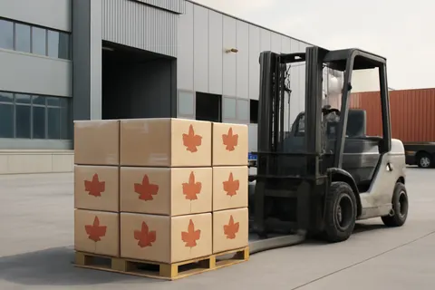 General business and trade setting with a clear real-world economic focal point.