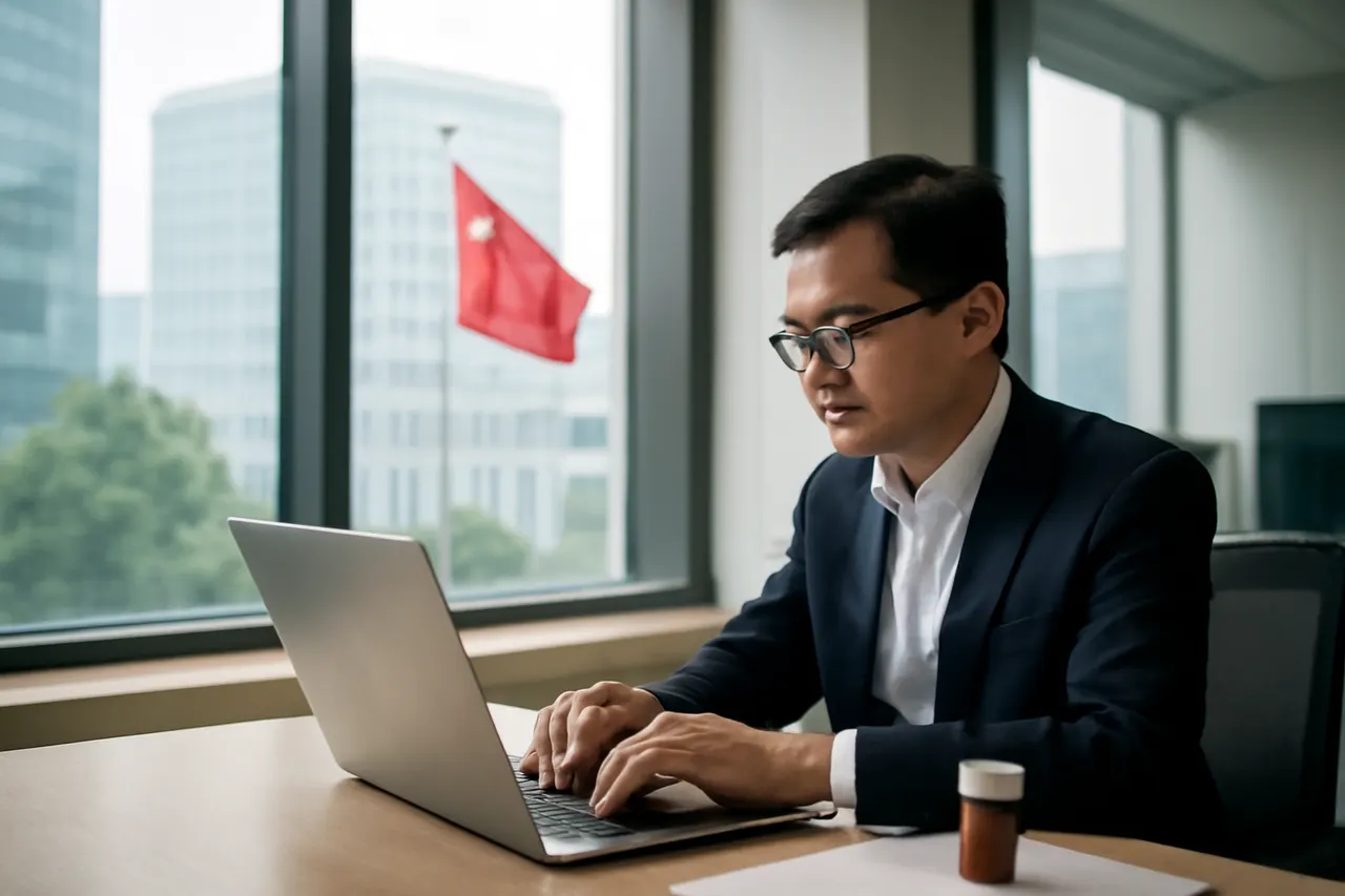 General business and trade setting with a clear real-world economic focal point.