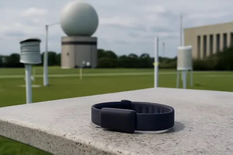 Grounded editorial scene illustrating The Garmin Cirqa tracks over 80 activities and multiple health metrics without a display, priced at S$279 in Singapore.
