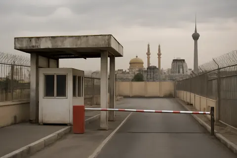 Grounded editorial scene illustrating Executions linked to recent protests are part of Iran’s campaign against alleged infiltrators amid ongoing tensions with the United States and Israel.
