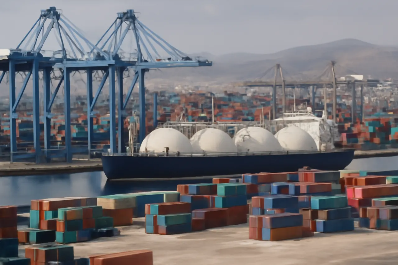 General business and trade setting with a clear real-world economic focal point.
