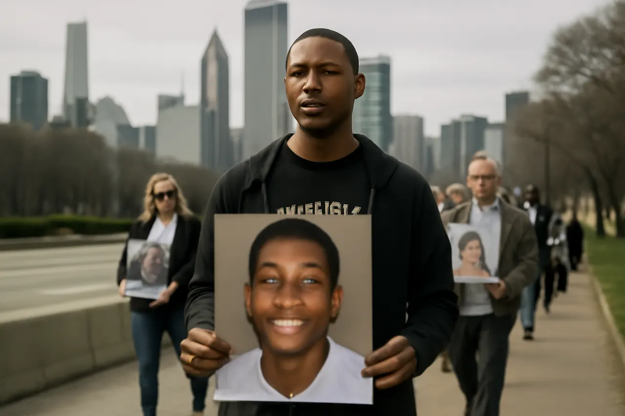 Grounded editorial scene illustrating Angel Families demand accountability amid ongoing violence and political debates over sanctuary city policies.