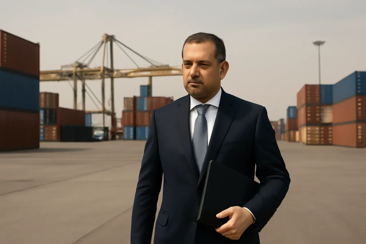 General business and trade setting with a clear real-world economic focal point.
