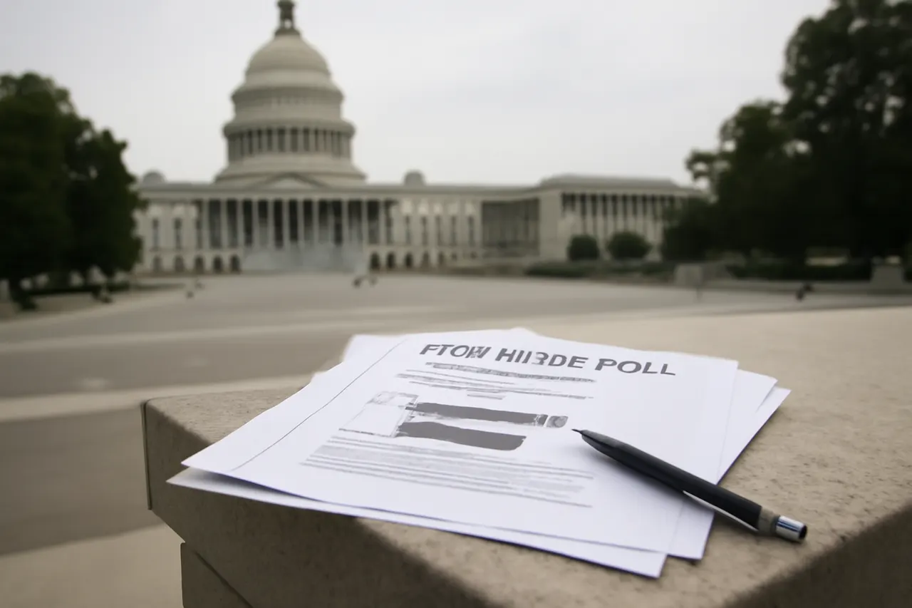 Grounded editorial scene illustrating A recent Fox News survey reveals growing voter opposition to military action in Iran and declining approval of President Donald Trump's handling of the situation.