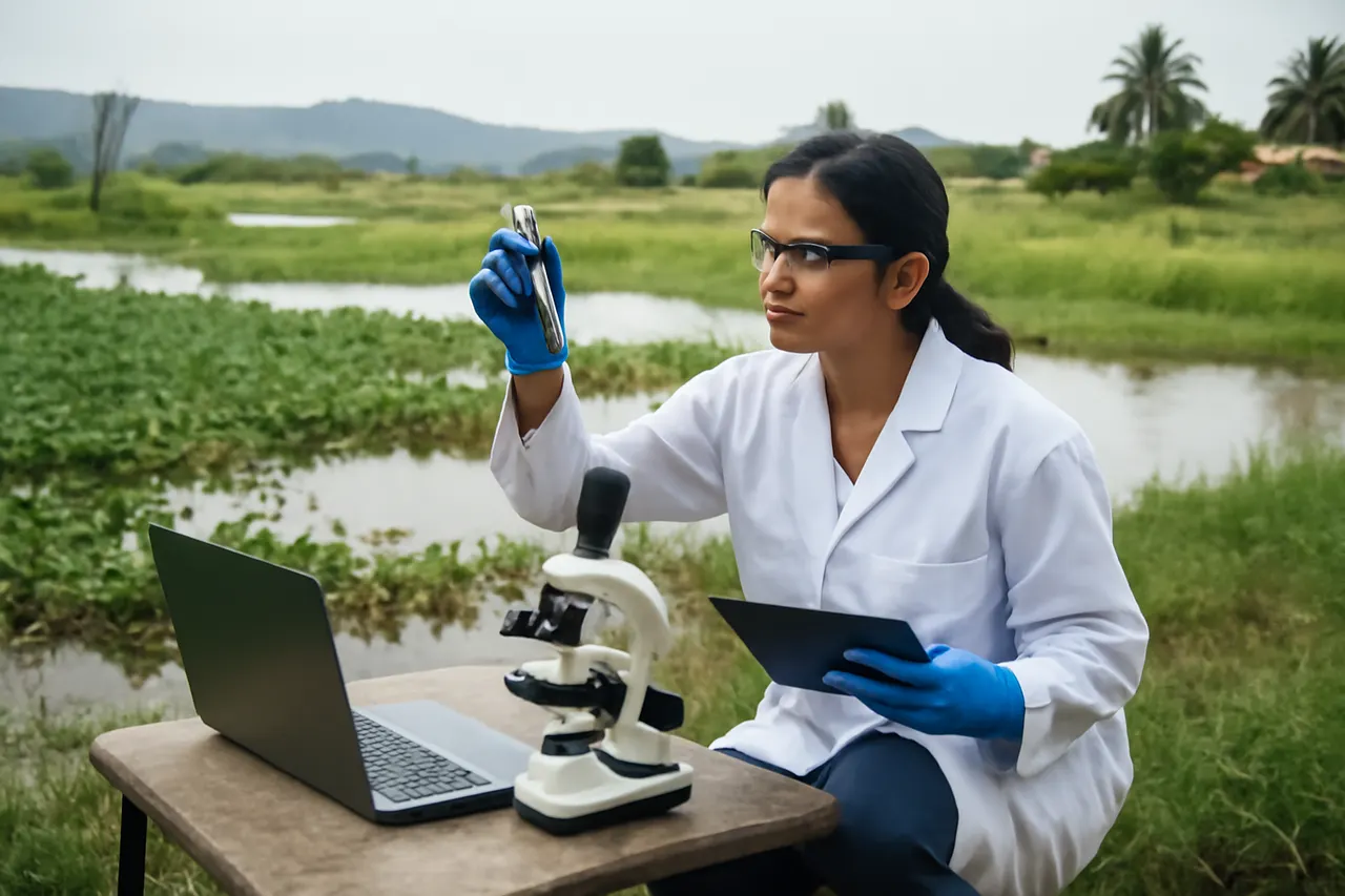 Grounded editorial scene illustrating Research published in Science highlights that low- and middle-income countries face more severe impacts from invasive species.