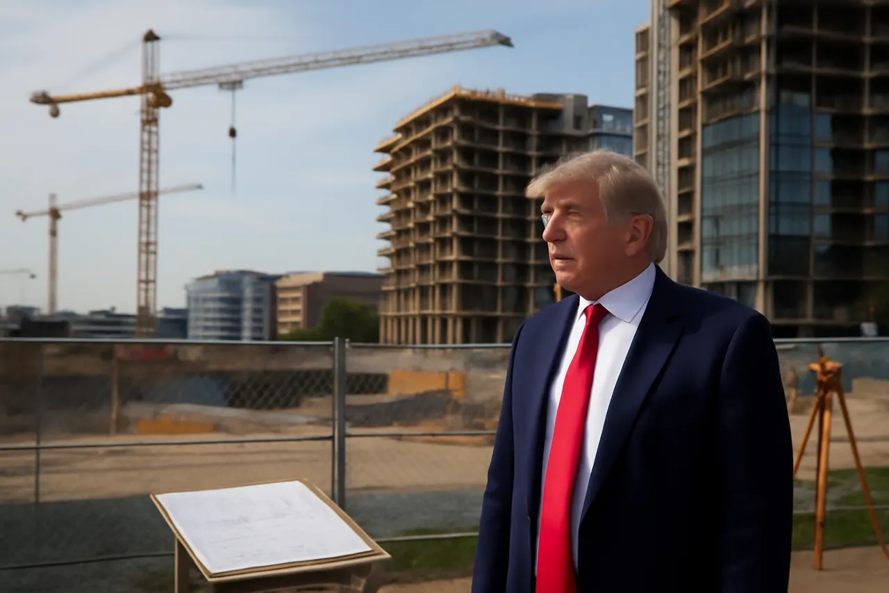 Grounded editorial scene illustrating A council dominated by Trump appointees is preparing to change regulations that protect historic sites, potentially accelerating construction projects in Washington, D.C., and threatening important landmarks across the United States.