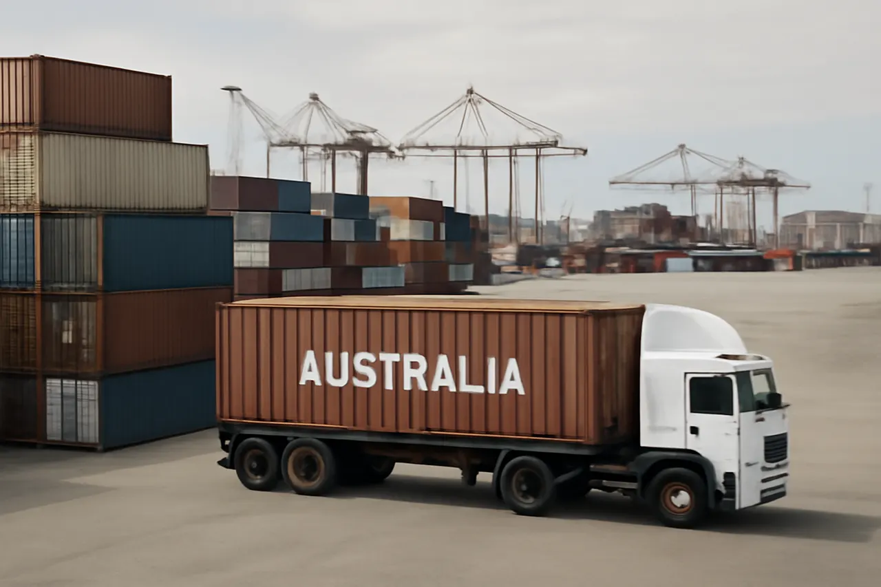 General business and trade setting with a clear real-world economic focal point.