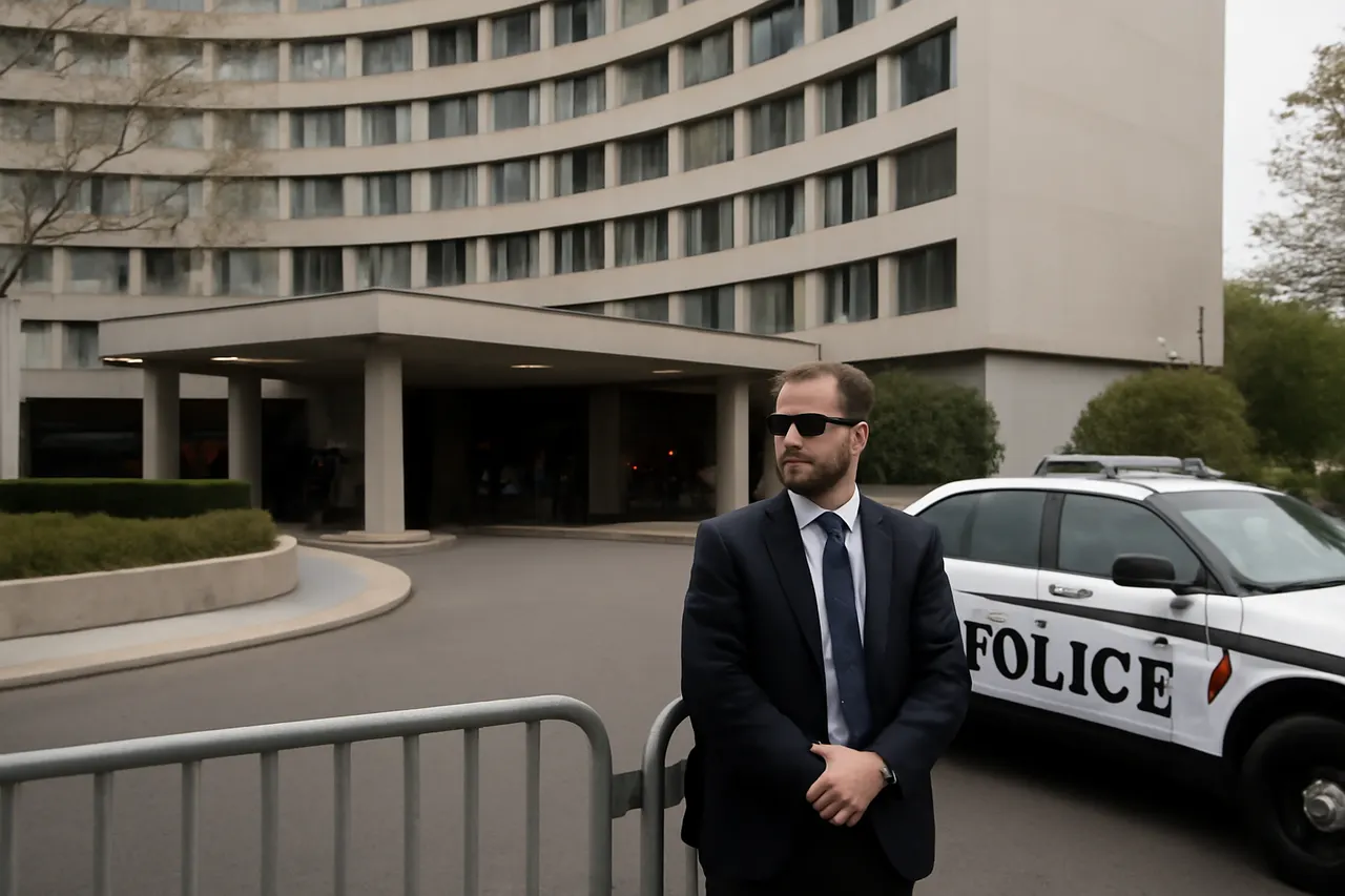 Grounded editorial scene illustrating Following an alleged assassination attempt on President Donald Trump at the April White House Correspondents Association Dinner, the Secret Service outlines new security measures for the rescheduled event at the Waldorf Astoria.