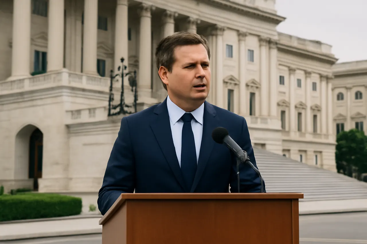 Grounded editorial scene illustrating Texas Republican Rep. Brandon Gill backs President Donald Trump’s executive action addressing alleged ideological bias at the Smithsonian Museum and urges firing of officials over left-wing influence claims.