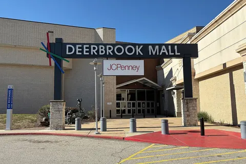 This entrance is by Dillard's, but a JCPenny logo is shown below the sign.