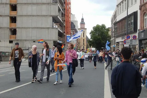 Christopher Street Day in Frankfurt, 2017