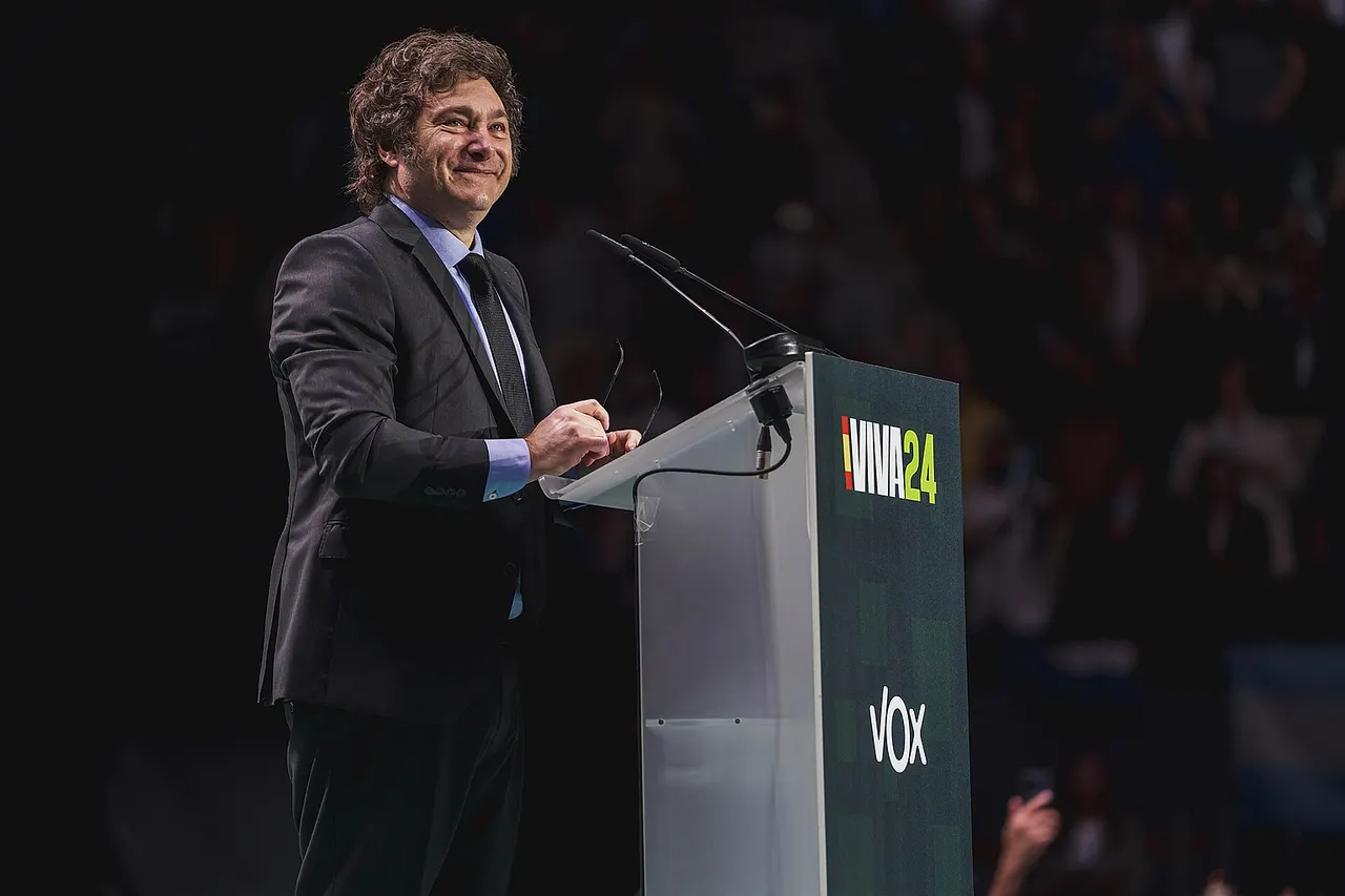 Javier Milei in May 2024