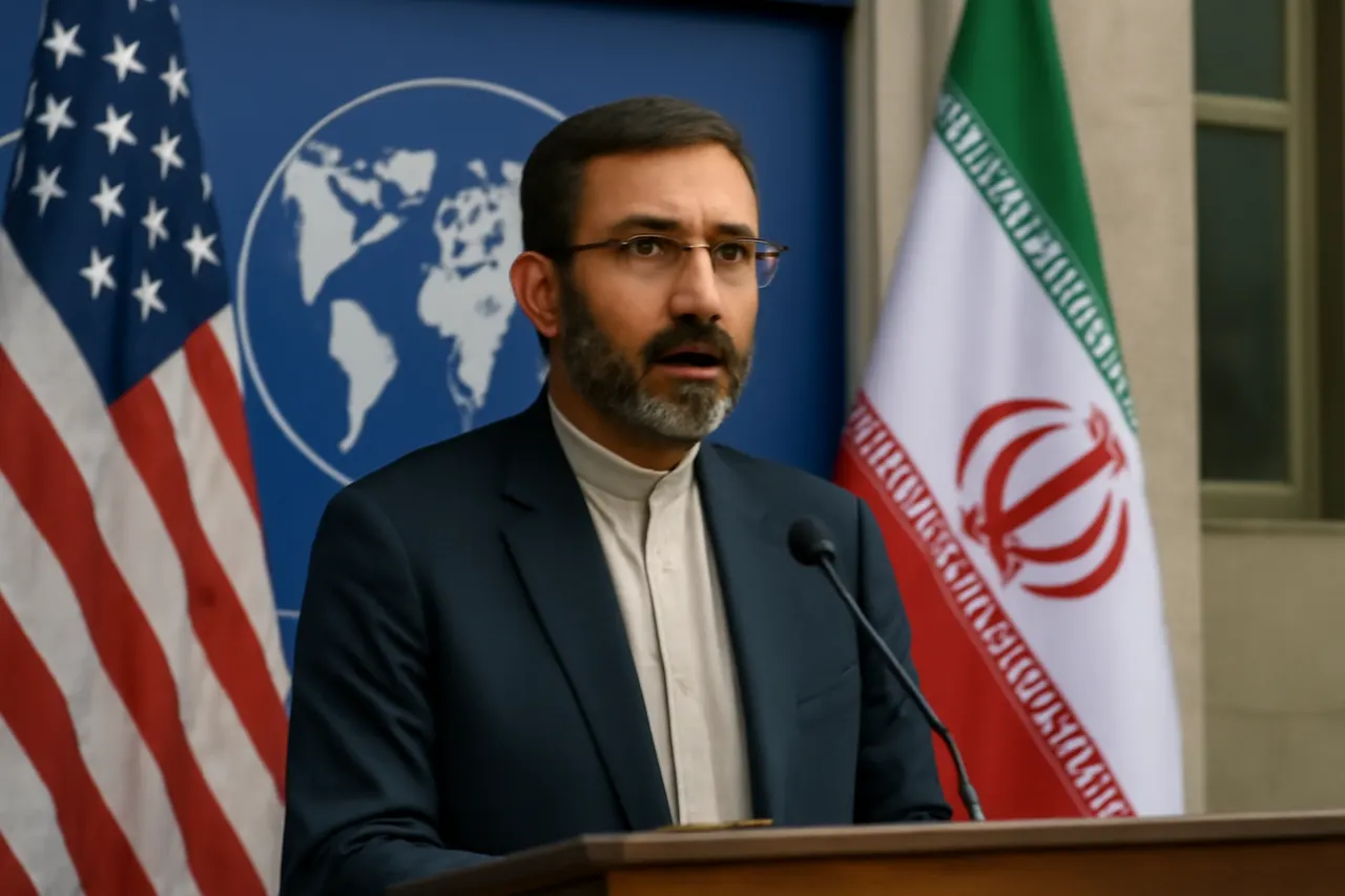Grounded editorial scene illustrating Iranian Foreign Ministry Spokesperson Esmaeil Baghaei states that Iran is not pursuing talks with the United States as of July 27, 2026.