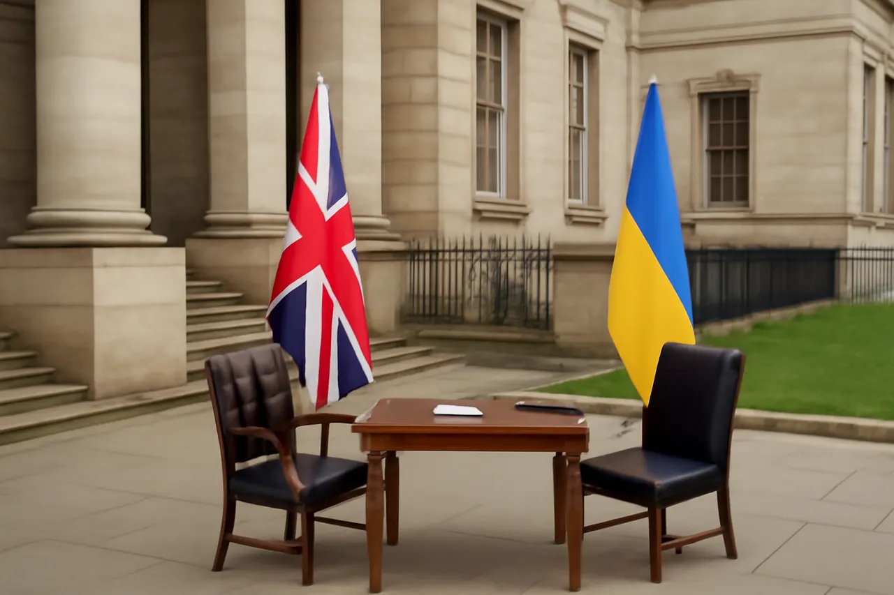 Grounded editorial scene illustrating Ukrainian President Volodymyr Zelensky meets with UK Prime Minister Andy Burnham to strengthen cooperation on air defense, maritime security, and defense production ahead of a planned meeting with US President Donald Trump.