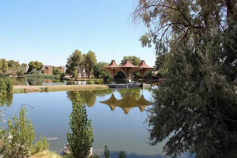 West side of Central Park in California City, CA