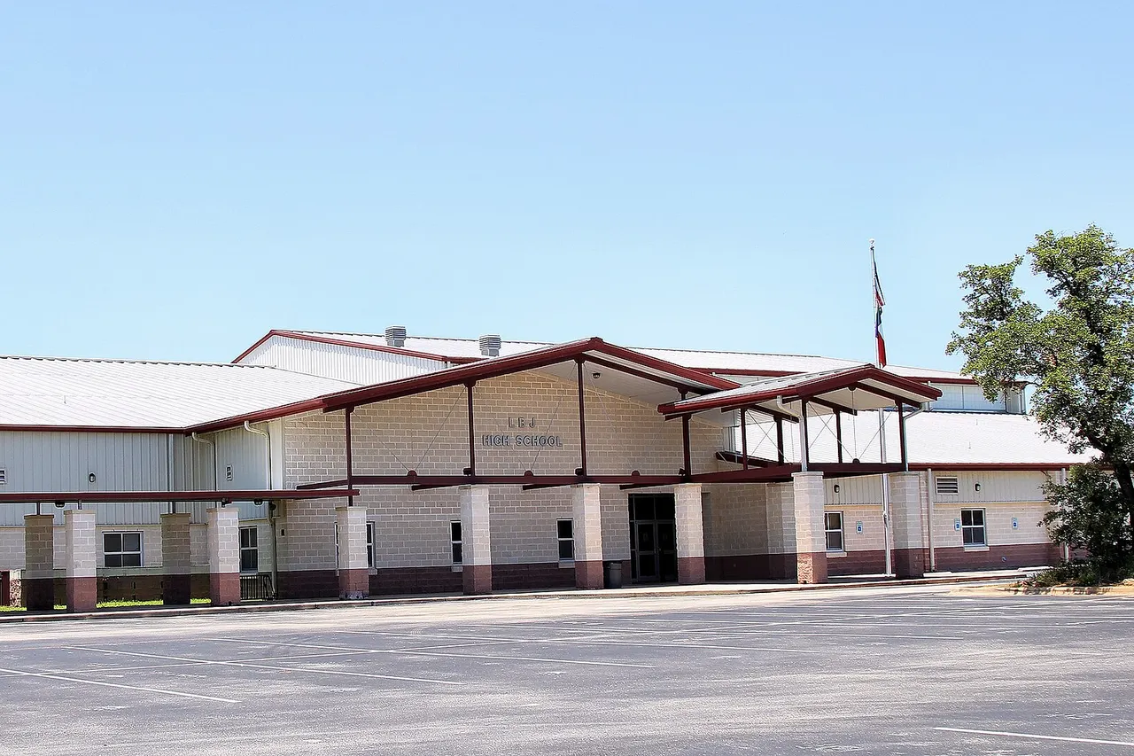 Lyndon B. Johnson High School in Johnson City, Texas, United States.