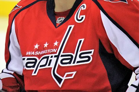 Washington Capitals captain Alex Ovechkin warms up prior to game 5 of their Eastern Conference quarterfinal series against the Pittsburgh Penguins, May 6, 2017, at Verizon Center in Washington, D.C.