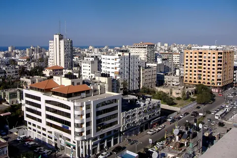 Panorama of Gaza City