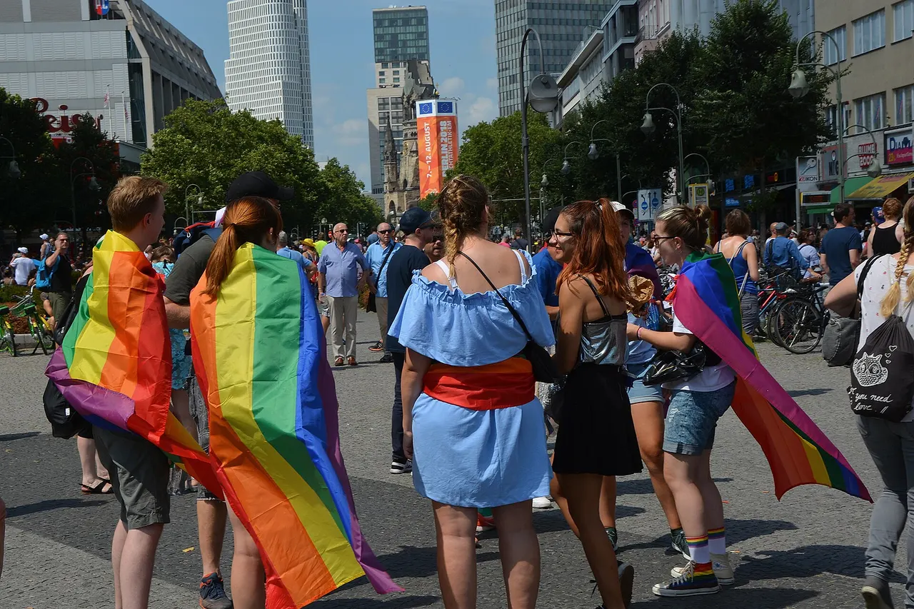 Christopher Street Day Berlin 2018 The making of this work was supported by Wikimedia Austria . For other files made with the support of Wikimedia Austria, please see the category Supported by Wikimedia Österreich .