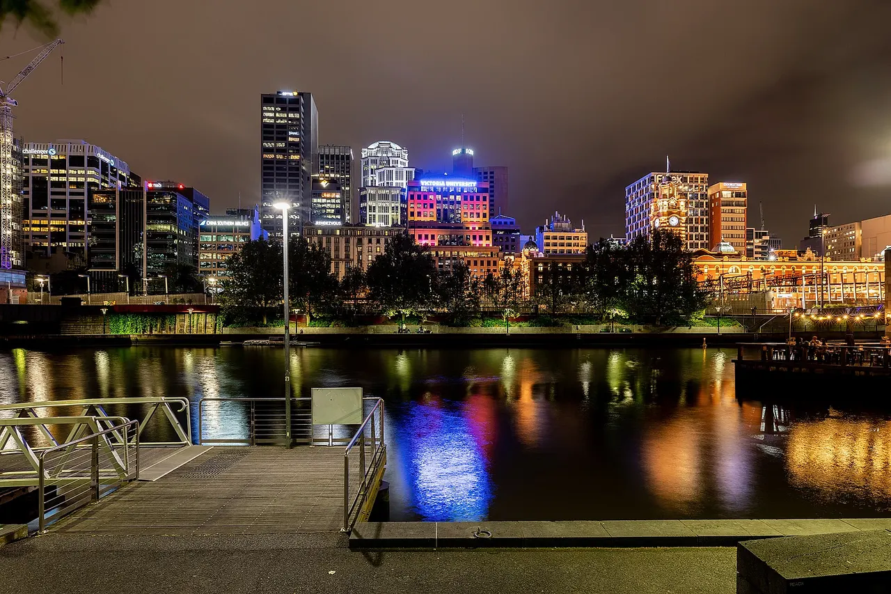 Melbourne City Centre , Melbourne , Victoria , Australia