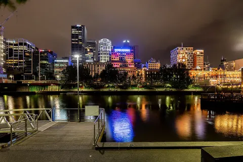 Melbourne City Centre , Melbourne , Victoria , Australia
