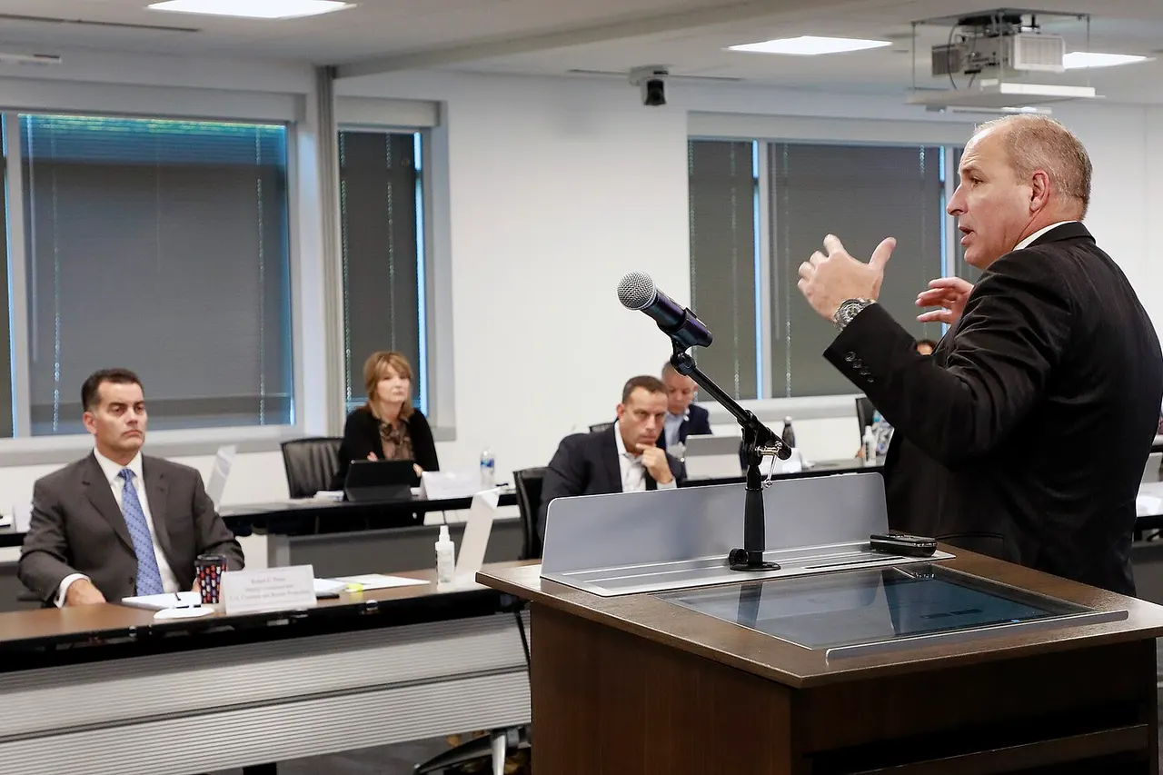 Acting Commissioner Mark A. Morgan and CBP Deputy Commissioner Robert E. Perez Address CBP leaders at the Countering Transnational Organized Crime (CTOC) meeting at the CBP National Targeting Center (NTC) in Sterling, VA. August 25, 2020
