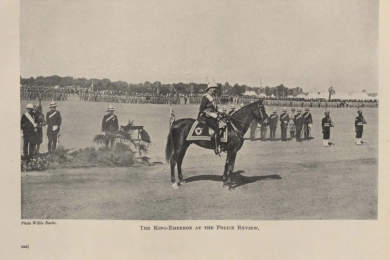 George V at Police Review