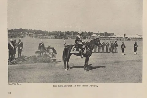 George V at Police Review