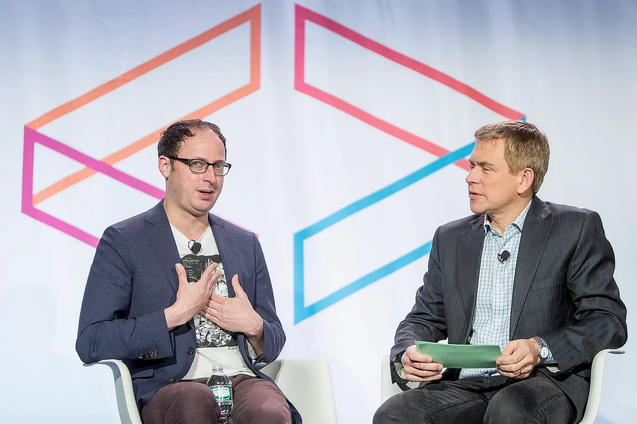 "Nate Silver in Conversation with NY1's Pat Kiernan" on the YP Stage on Day 1 of Internet Week New York May 18, 2015. INSIDER IMAGES/Gary He
