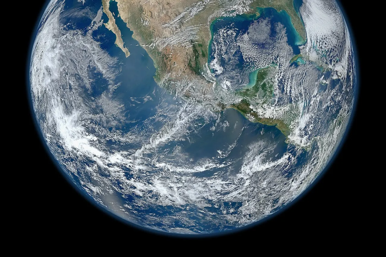 A view of most of North America taken from a low orbit of about 826 km altitude. The whole hemisphere is not visible owing to the low orbit , and the horizon is at a distance of about 3,300 km, while the radius of the planet is 6,371 km. The diameter seen from this height is about 125 degrees. An image of the Earth taken from the VIIRS instrument aboard NASA's Earth-observing research satellite, Suomi NPP. This composite image uses a number of swaths of the Earth's surface taken on 4 January 2012. The NPP satellite was renamed 'Suomi NPP' on 24 January 2012 to honour the late Verner E. Suomi of the University of Wisconsin. Suomi NPP carries five instruments on board. The biggest and most important instrument is The Visible/Infrared Imager Radiometer Suite or VIIRS.