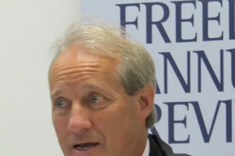 Kelly Shackelford at the "Recent Religious Freedom Developments" panel of the 2018 Religious Freedom Annual Review.