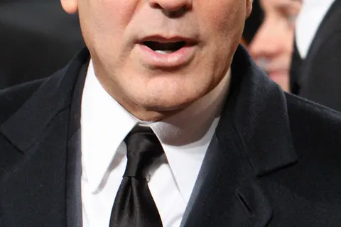 George Clooney at the BAFTA Film Awards 2012 in Covent Garden, London.