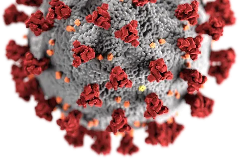 This illustration, created at the Centers for Disease Control and Prevention (CDC), reveals ultrastructural morphology exhibited by coronaviruses. Note the spikes that adorn the outer surface of the virus, which impart the look of a corona surrounding the virion, when viewed electron microscopically. A novel coronavirus, named Severe Acute Respiratory Syndrome coronavirus 2 (SARS-CoV-2), was identified as the cause of an outbreak of respiratory illness first detected in Wuhan, China in 2019. The illness caused by this virus has been named coronavirus disease 2019 (COVID-19).