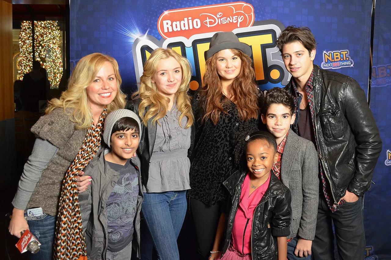Jessie Cast (Debby Ryan, Peyton List, Cameron Boyce, Karan Brar, Skai Jackson) at the Radio Disney's Season 4 "N.B.T." Winner Finale Concert 2011.