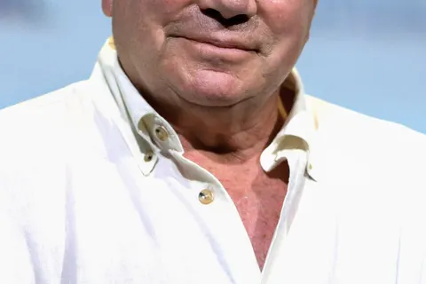 William Shatner speaking at the 2016 San Diego Comic-Con International in San Diego, California.